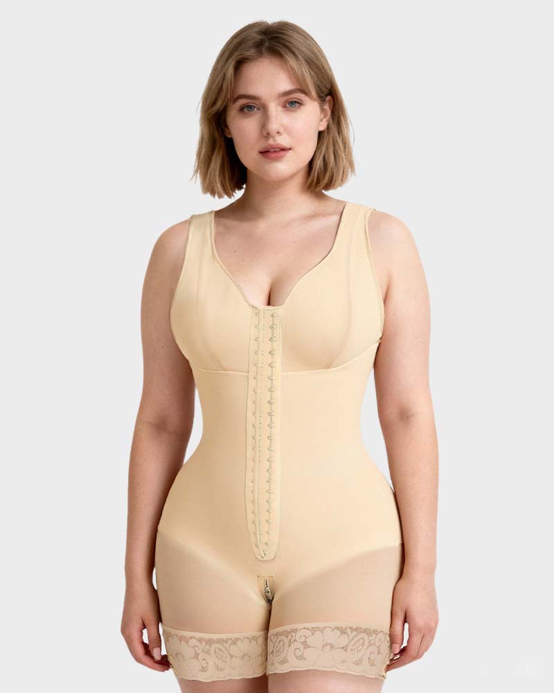 Extra Plus Size Shaper Bodysuit Tummy Control Shapewear With Bra