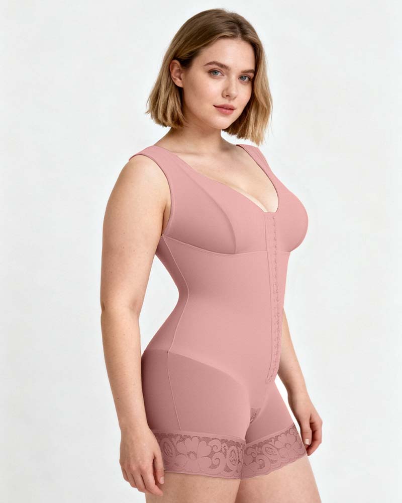 Extra Plus Size Shaper Bodysuit Tummy Control Shapewear With Bra