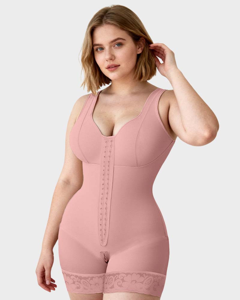 Extra Plus Size Shaper Bodysuit Tummy Control Shapewear With Bra