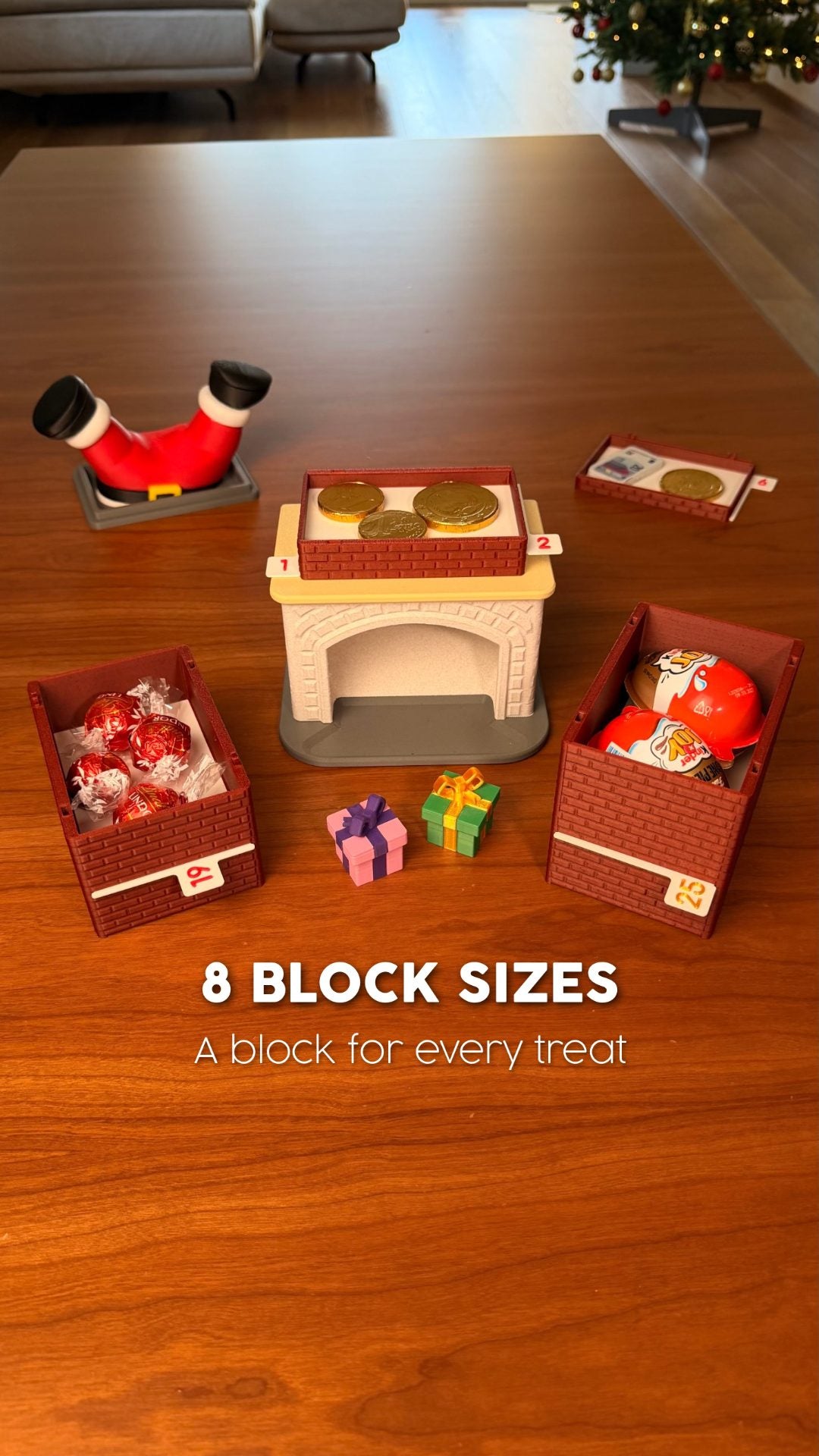 🎅 Christmas Chimney Treat Advent Calendar