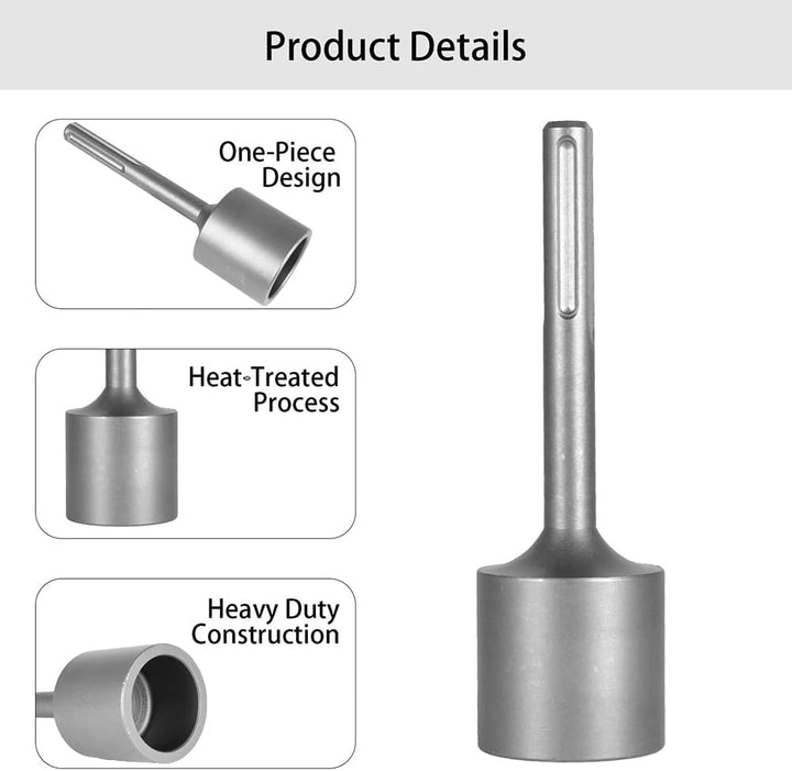 🔨Heavy-Duty SDS MAX T-Post Driver for Ground Rods & Fence Installation