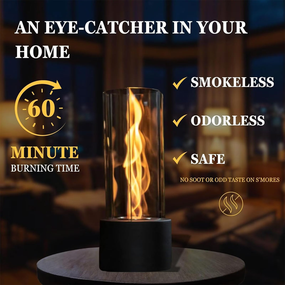 🔥Spiral Flame Tabletop Fire Pit
