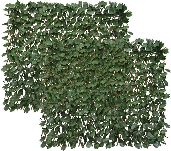 Expandable Artificial Ivy Privacy Fence 🌿 Create a Natural Green Wall for Garden, Patio & Balcony Decoration