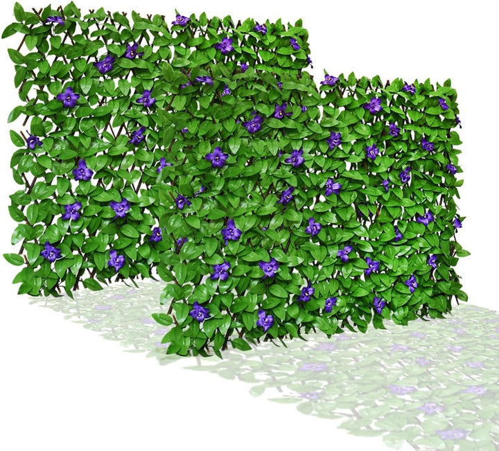 Expandable Artificial Ivy Privacy Fence 🌿 Create a Natural Green Wall for Garden, Patio & Balcony Decoration