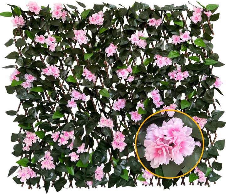 Expandable Artificial Ivy Privacy Fence 🌿 Create a Natural Green Wall for Garden, Patio & Balcony Decoration