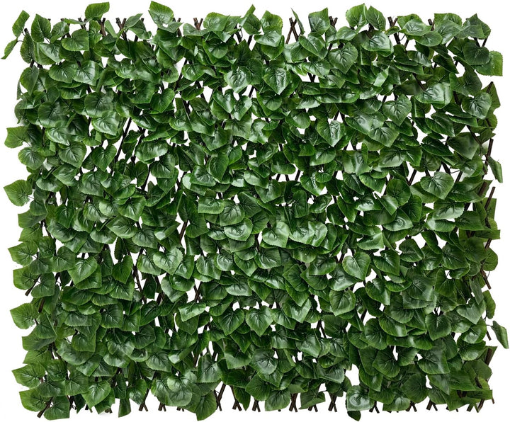 Expandable Artificial Ivy Privacy Fence 🌿 Create a Natural Green Wall for Garden, Patio & Balcony Decoration