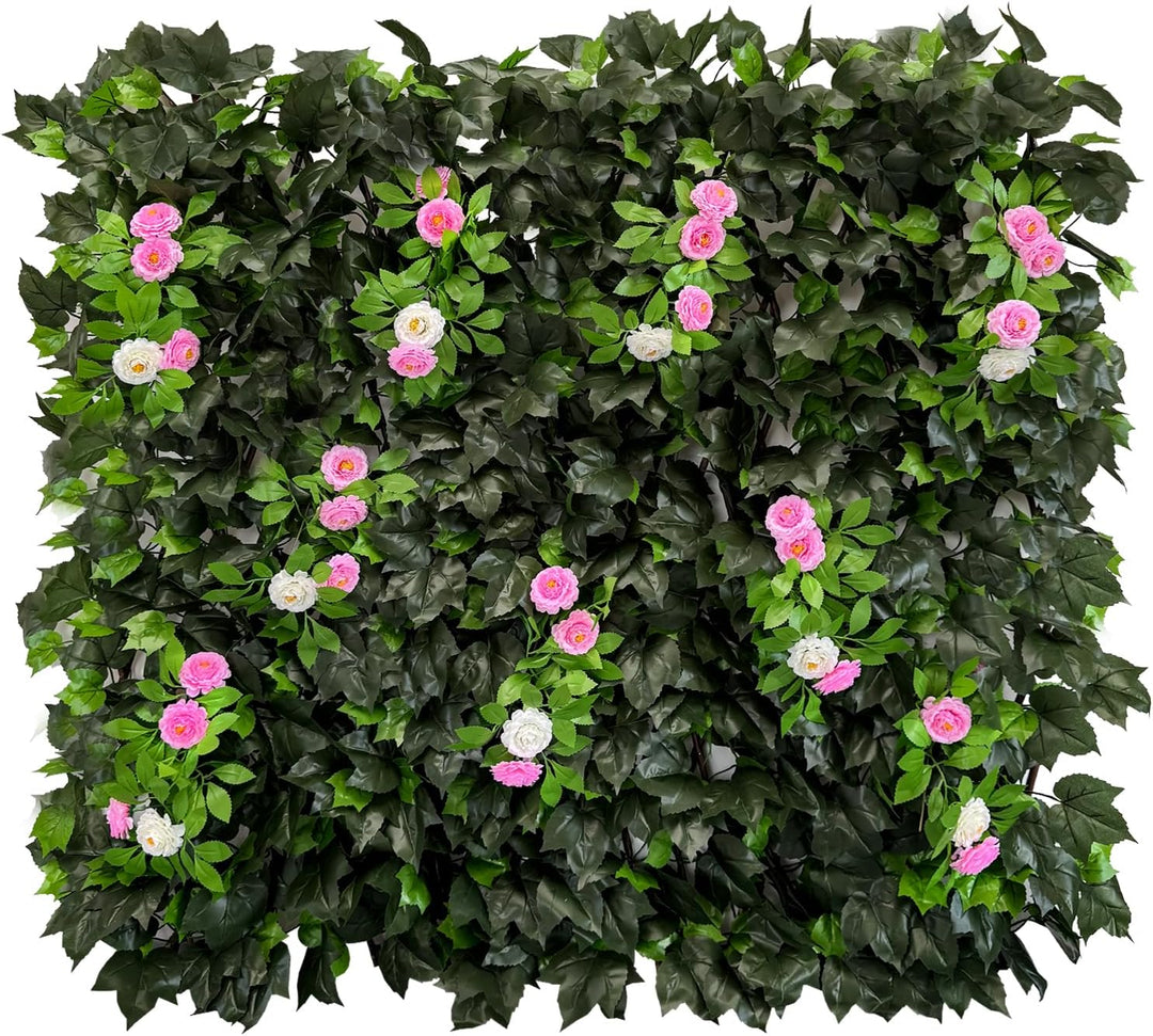 Expandable Artificial Ivy Privacy Fence 🌿 Create a Natural Green Wall for Garden, Patio & Balcony Decoration