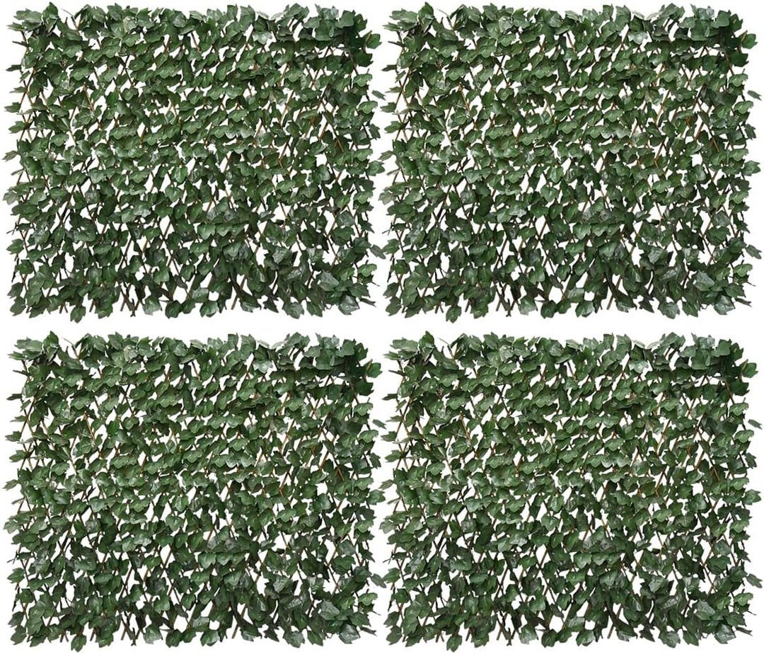 Expandable Artificial Ivy Privacy Fence 🌿 Create a Natural Green Wall for Garden, Patio & Balcony Decoration