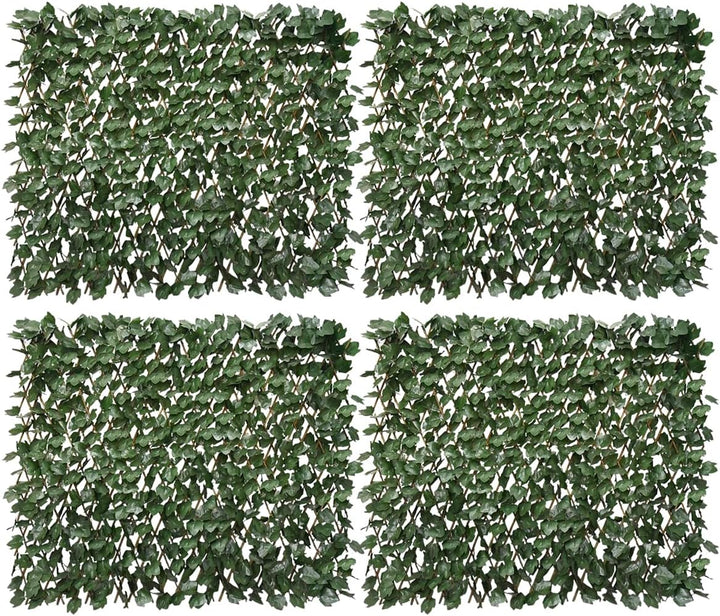 Expandable Artificial Ivy Privacy Fence 🌿 Create a Natural Green Wall for Garden, Patio & Balcony Decoration