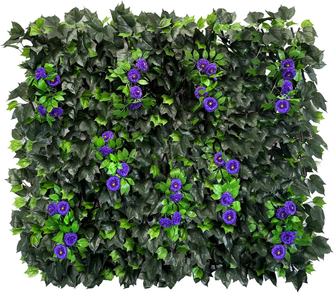 Expandable Artificial Ivy Privacy Fence 🌿 Create a Natural Green Wall for Garden, Patio & Balcony Decoration