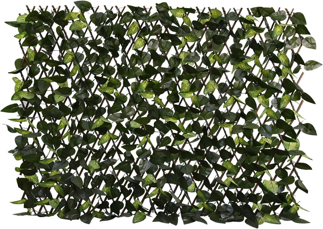Expandable Artificial Ivy Privacy Fence 🌿 Create a Natural Green Wall for Garden, Patio & Balcony Decoration