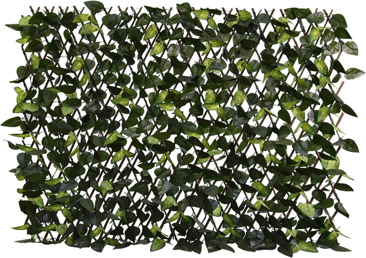 Expandable Artificial Ivy Privacy Fence 🌿 Create a Natural Green Wall for Garden, Patio & Balcony Decoration