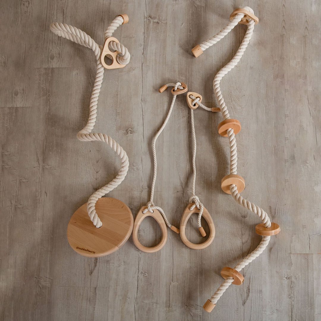 🧗 Kids Indoor Climbing & Balance Training Equipment – Active Play & Motor Skills