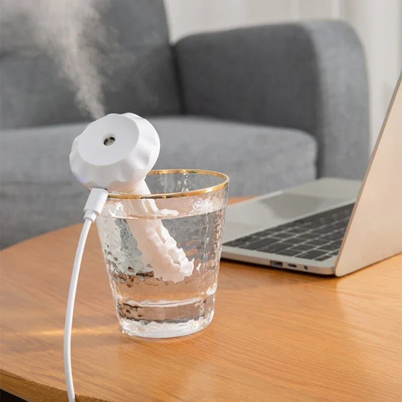 Portable USB Humidifier with Adjustable Length