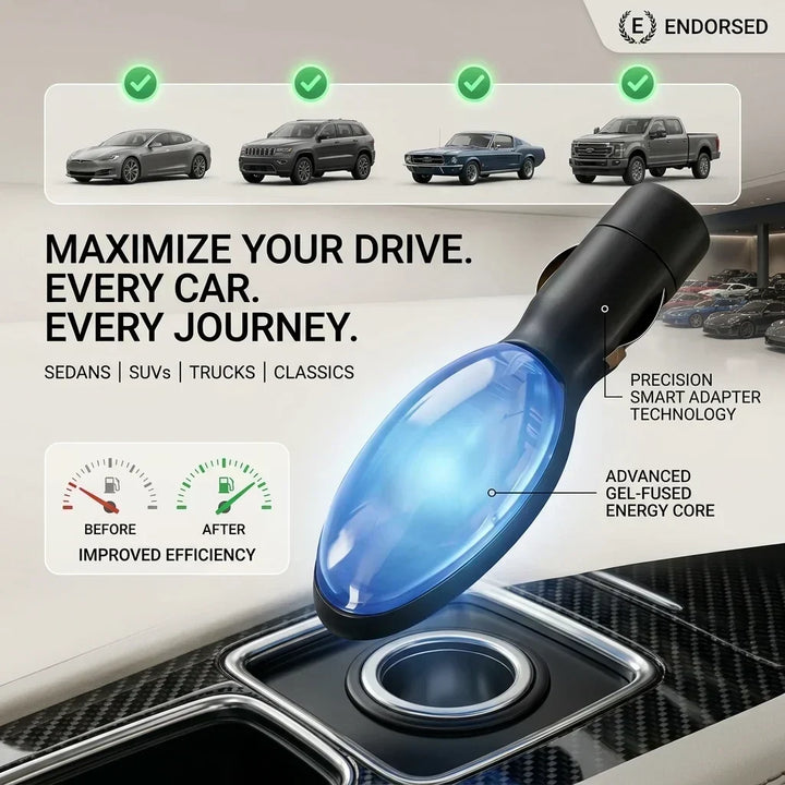 🚗 Upgraded Fuel-Saving Device for Cars & Trucks – Easy-Install Fuel Saver
