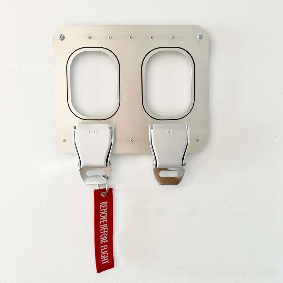 Aviation Seatbelt Buckle Key Holder