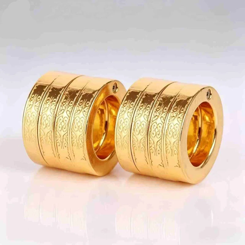 Stainless Steel Fidget Ring – Compact Handheld Stress Relief Toy