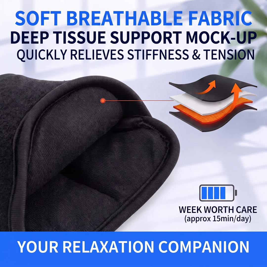 🦶 Cordless Foot Massager with Heat & Compression – Relax Tired Feet Anytime